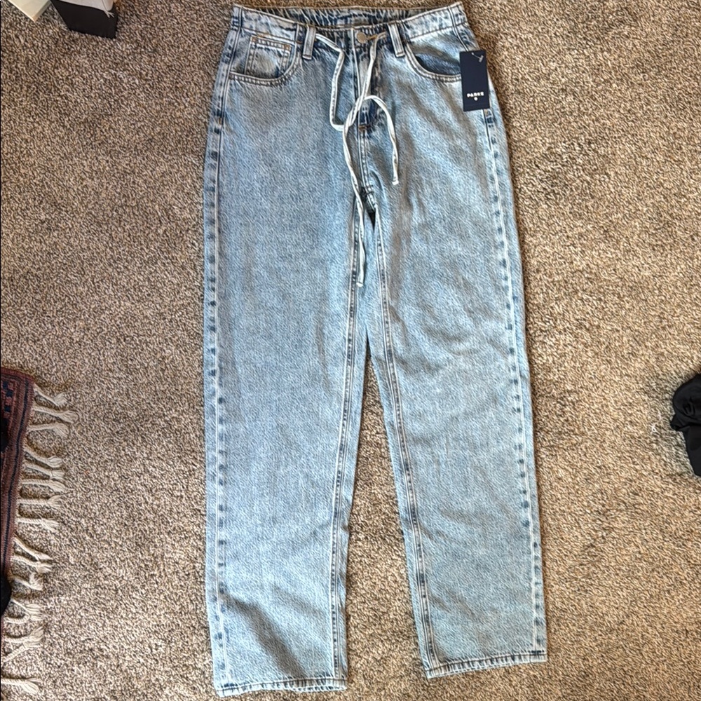 Parke x Target Mid-Rise Baggy Jeans